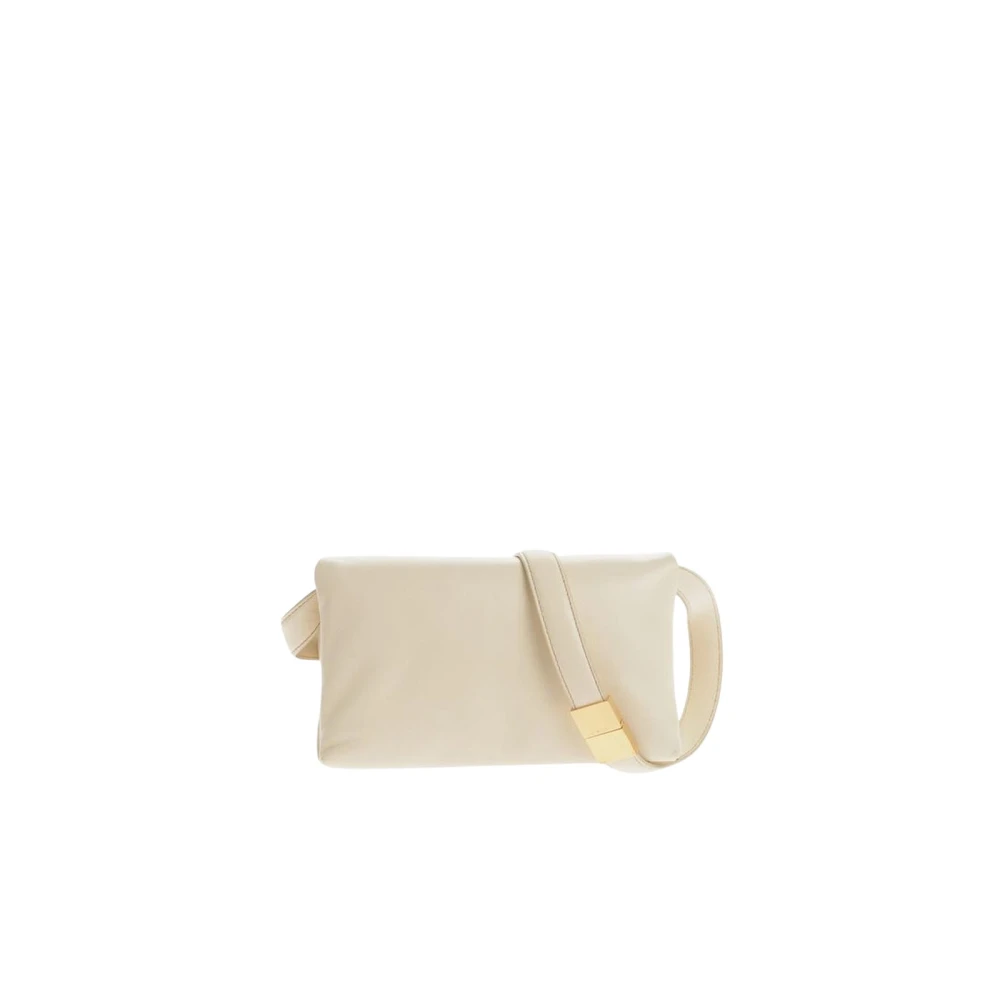 Marni Women's Golden Details Leather Crossbody Bag