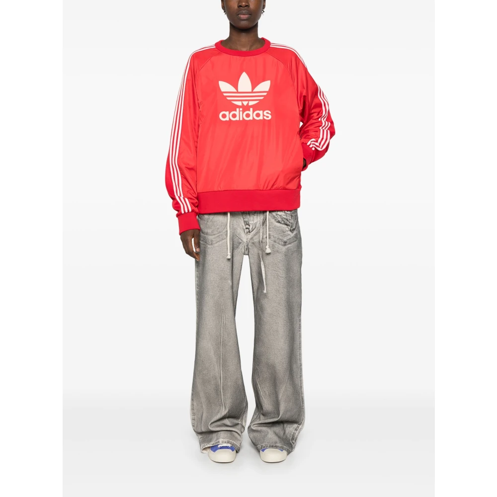 Adidas Crewneck Sweatshirt Red Heren