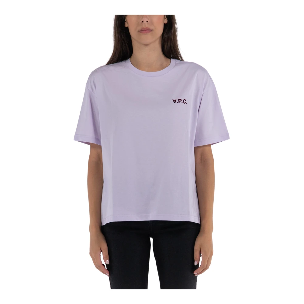 A.p.c. MM AVA T-Shirt Purple Dames
