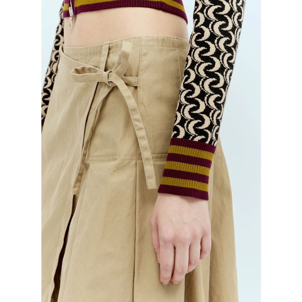 Dries Van Noten Skirts Beige Dames