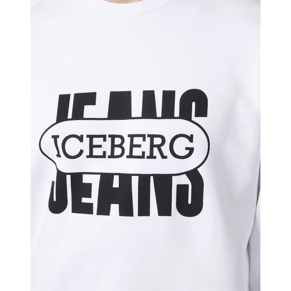 Iceberg 50e verjaardag crewneck sweatshirt White Heren