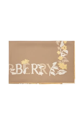 Floral EKD Silk Scarf