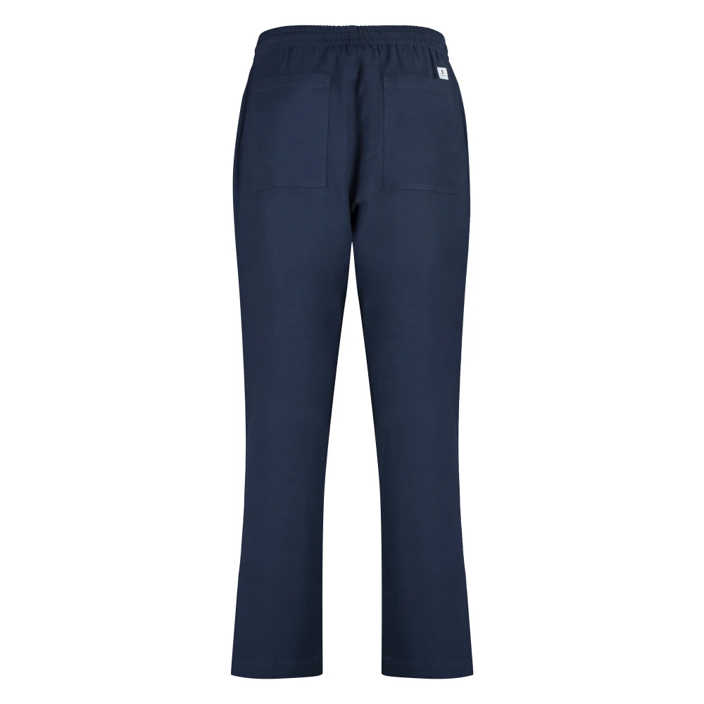 Department Five Katoenen blend broek met zakken Blue Heren