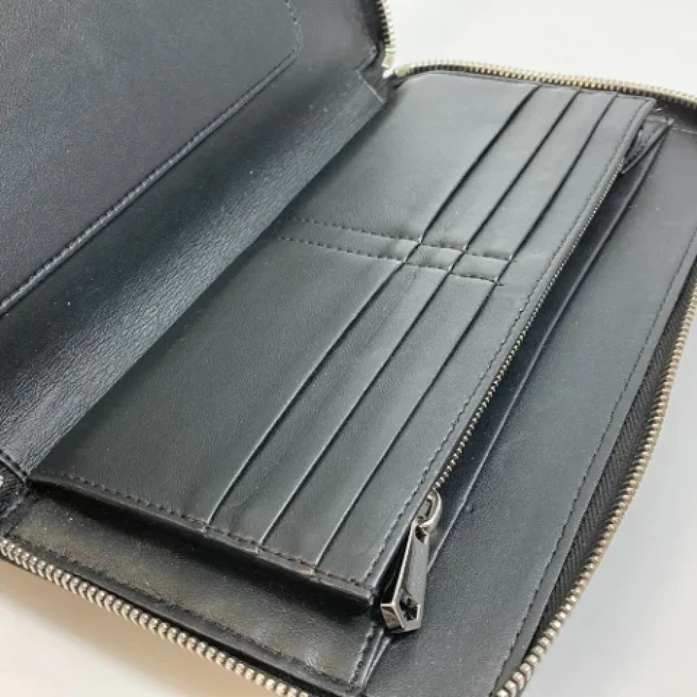 Givenchy Pre-owned Leather wallets Black Heren