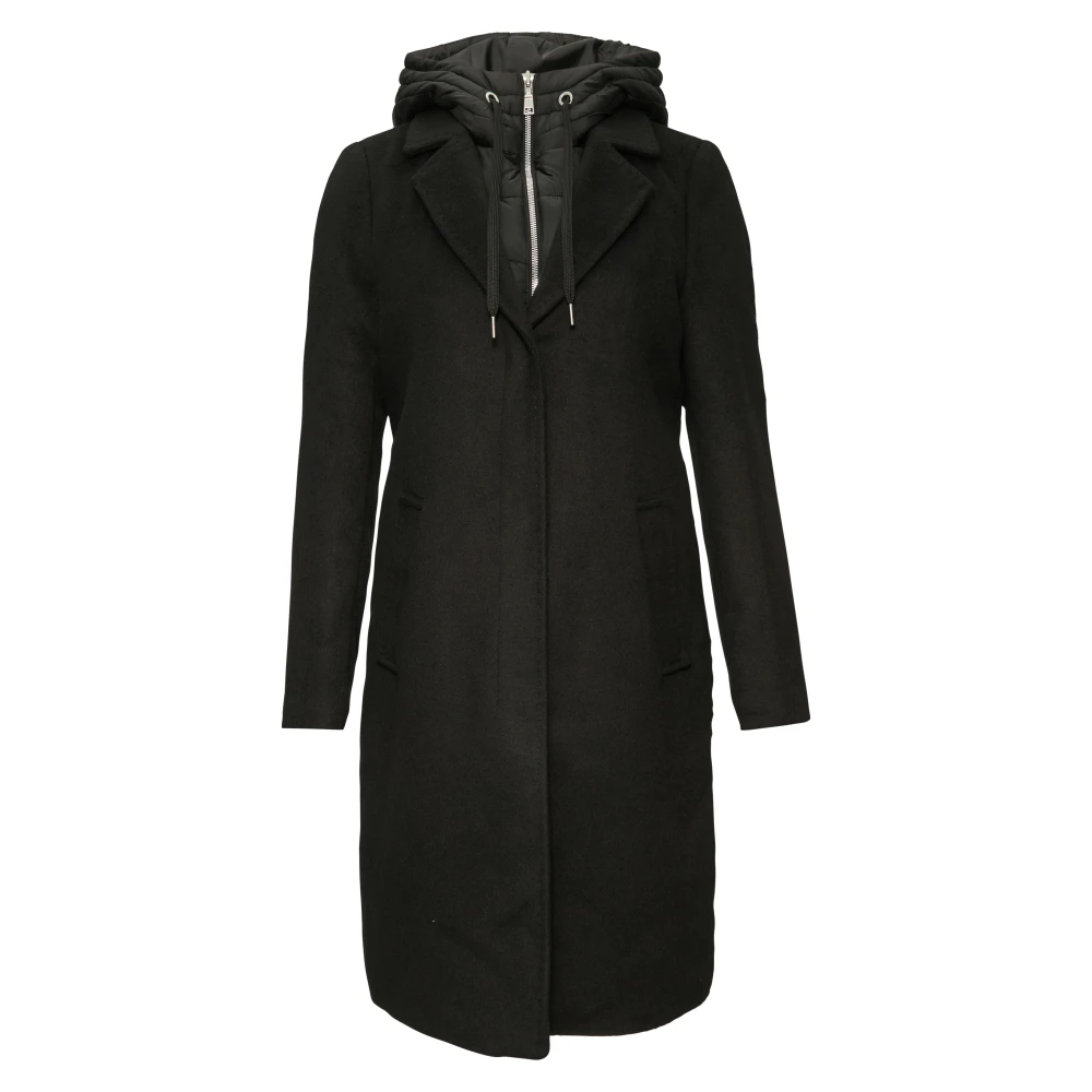 S.Oliver Hybride Outdoorjas met Verwijderbare Inzet Black Dames