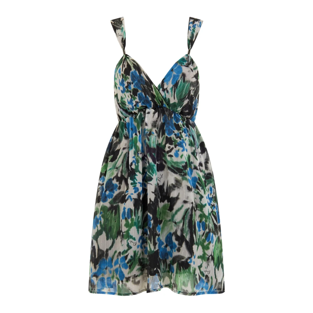 Pinko Femme Multicolor Robes, E, Taille: 34 Fr Robe Fantaisie E