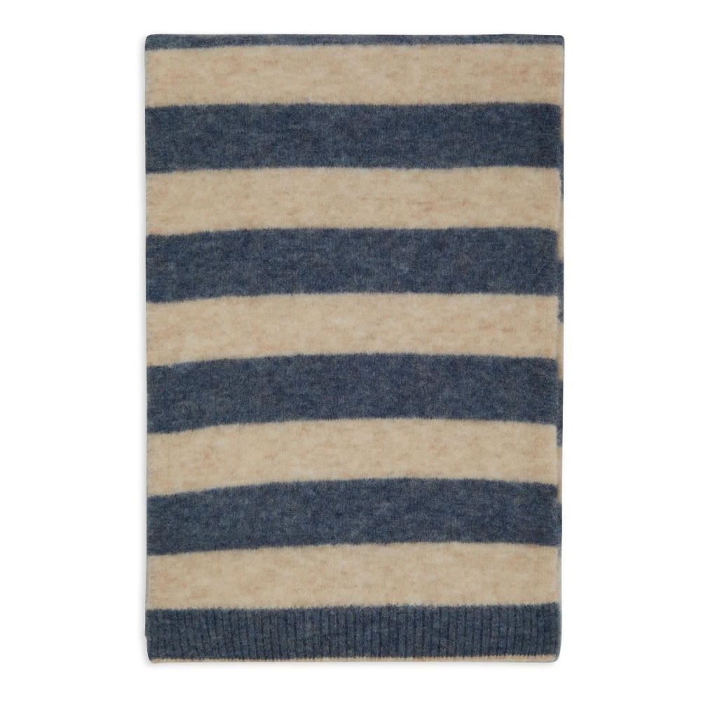 Gallo Gestreepte Alpaca Wol Sjaal Multicolor Dames