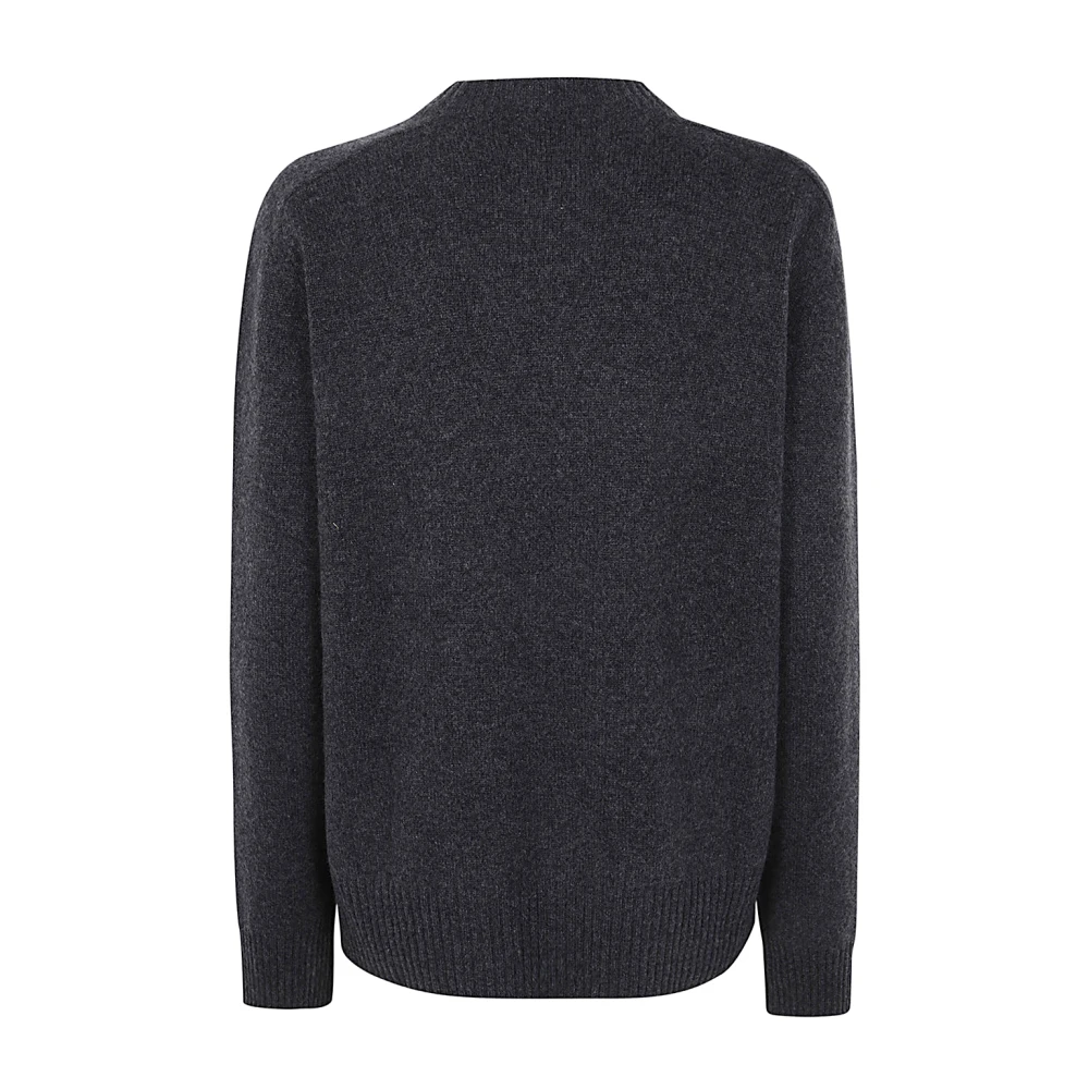 Loulou Studio Antraciet Melange Sweater Gray Dames