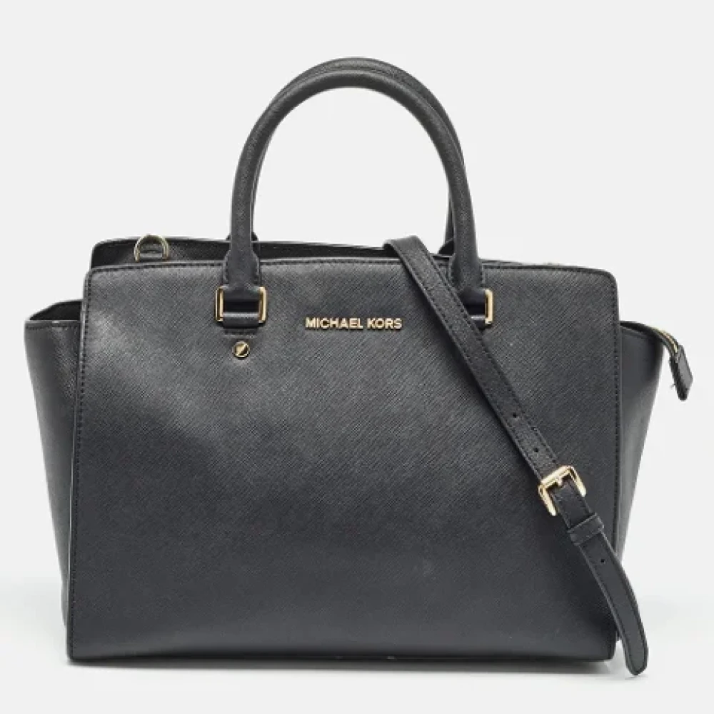 Michael Kors Pre-owned Leather handbags Black Dames