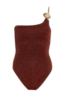 One-piece Swimsuit With Lurex Thread