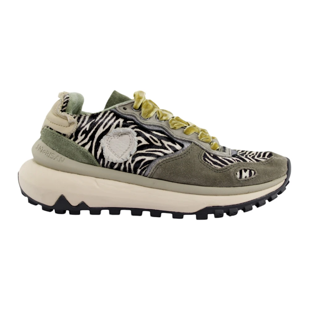 Satorisan Zebra Print Casual Sneakers Dames Schoenen Veelkleurig Multicolor