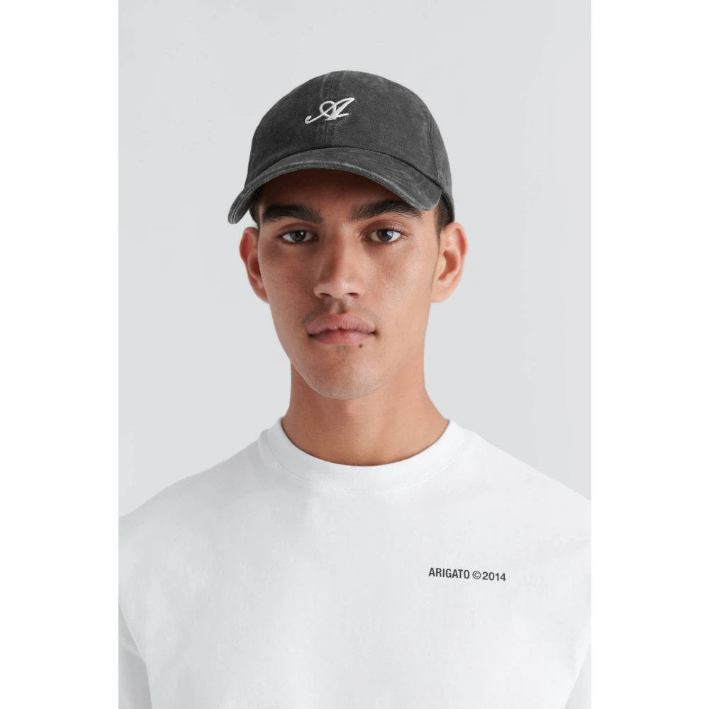 Axel Arigato Gewassen Signature Cap Black Unisex
