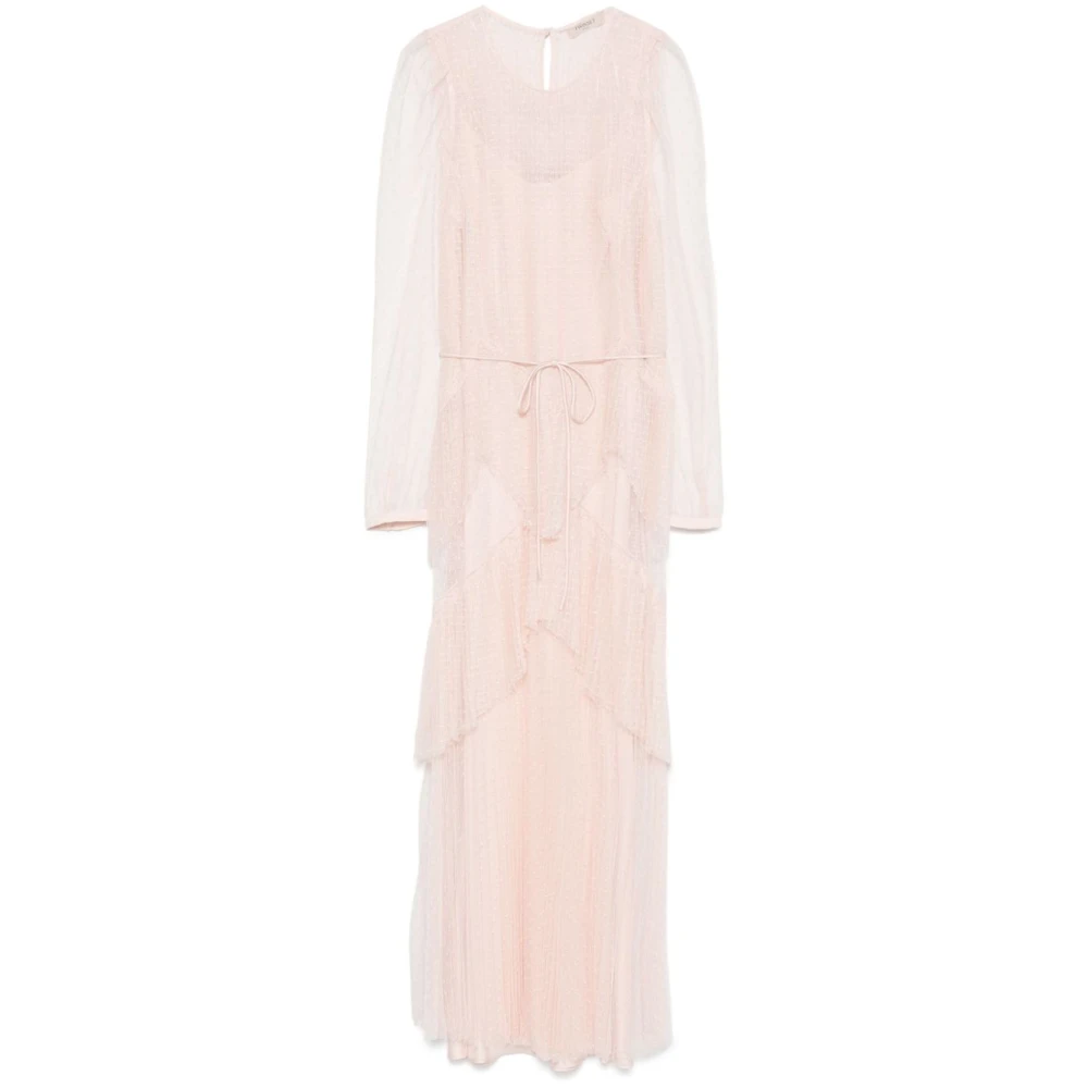 Twinset Stijlvolle Jurk Set Pink Dames