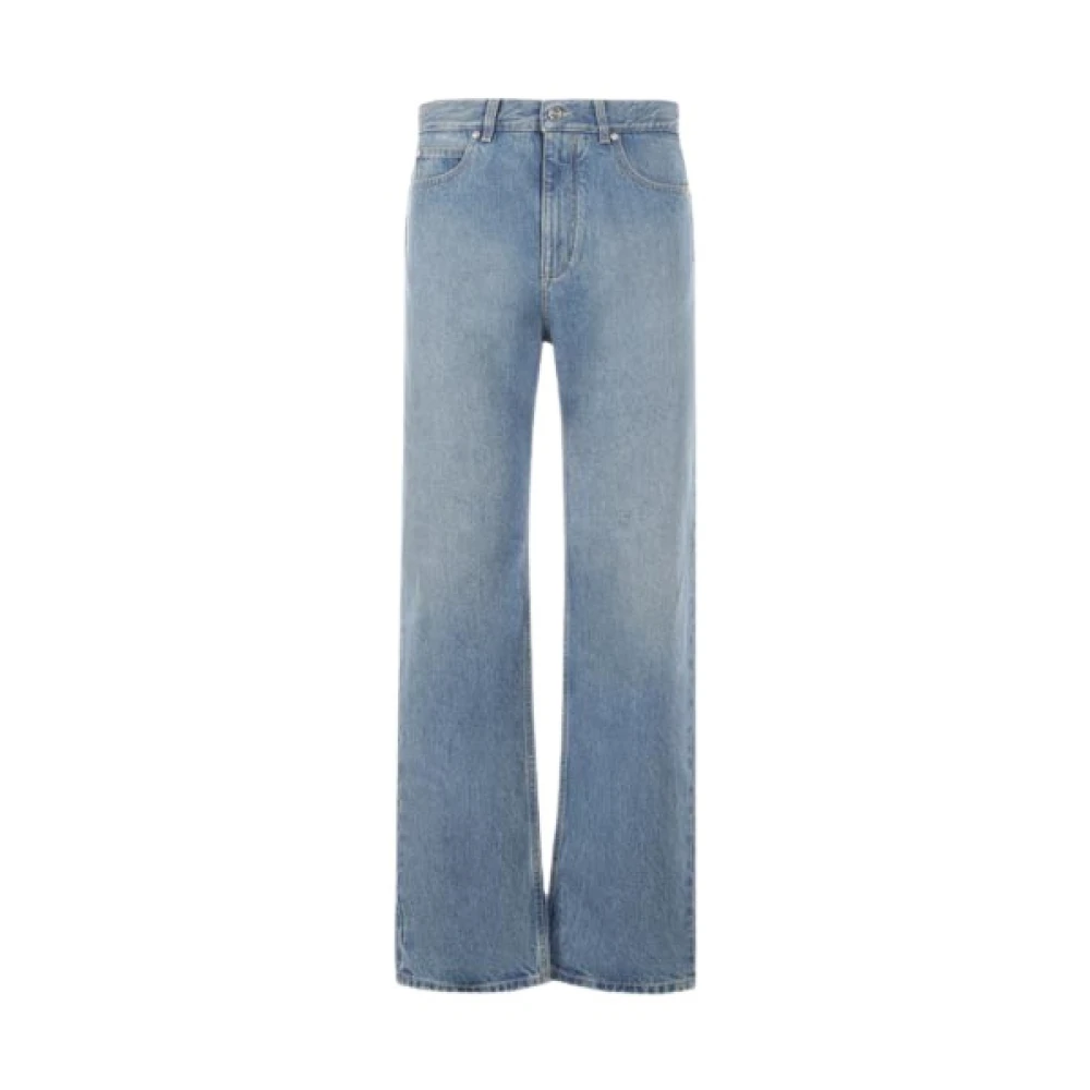 Salvatore Ferragamo Regular-Fit Jeans in Lichtblauwe Denim Blue Heren