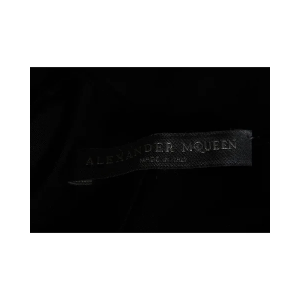 Alexander McQueen Pre-owned Wool tops Black Dames