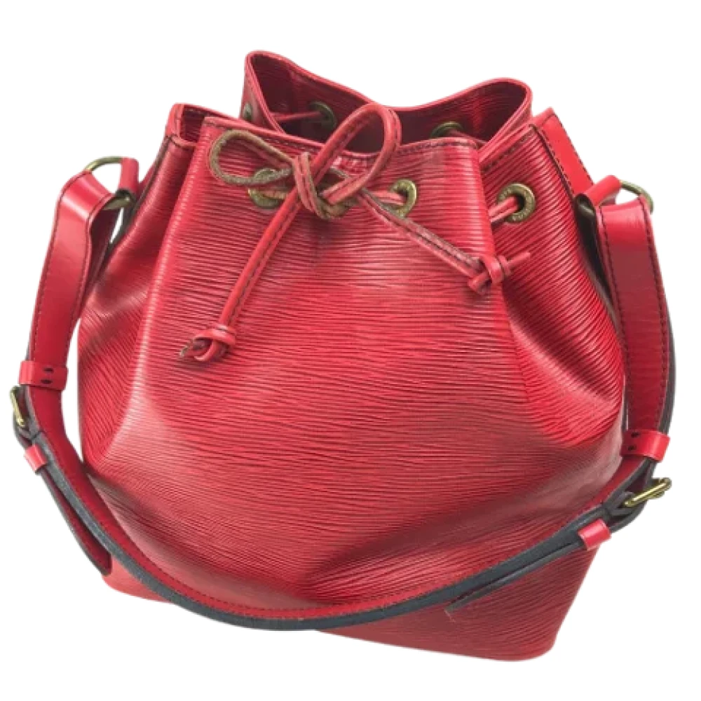 Louis Vuitton Vintage Pre-owned Leather louis-vuitton-bags Red Dames