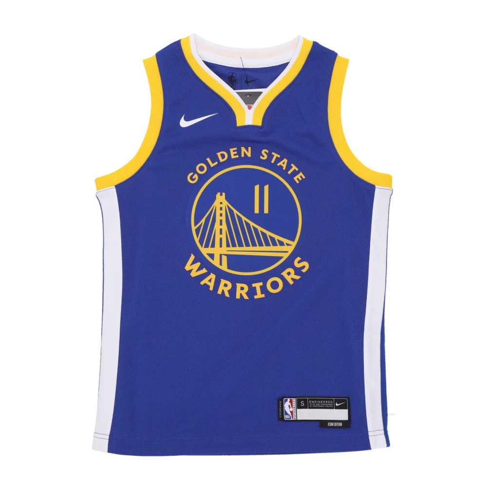 Nike Basketbal Tanktop Swingman Jersey Klay Thompson Blue Heren