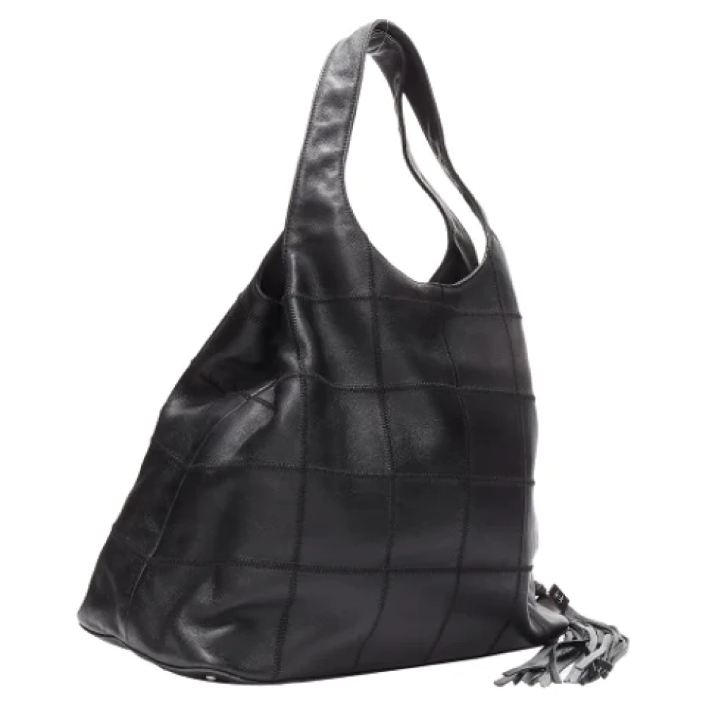 Chanel Vintage Pre-owned Leather chanel-bags Black Dames