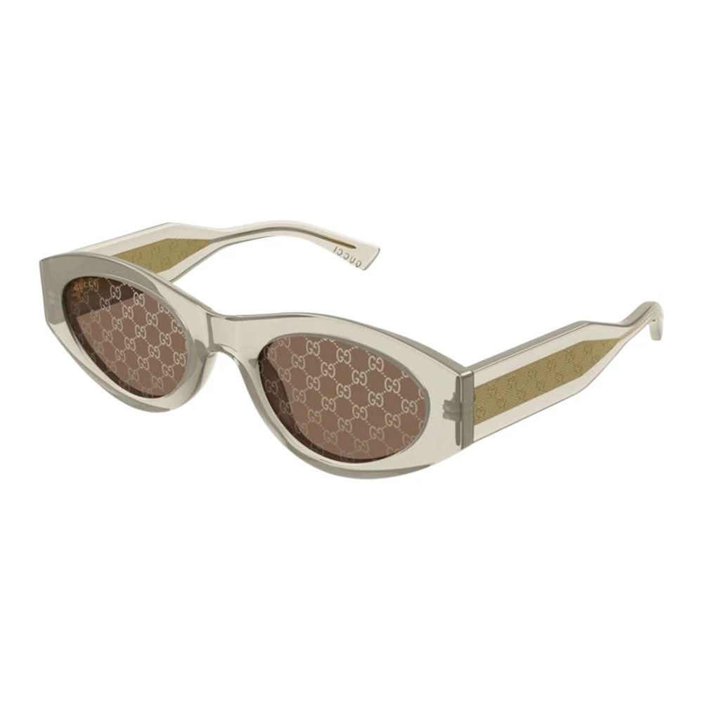 Gucci Women's Yellow Sunglasses, 52 Mm, Pantos Sunglasses
