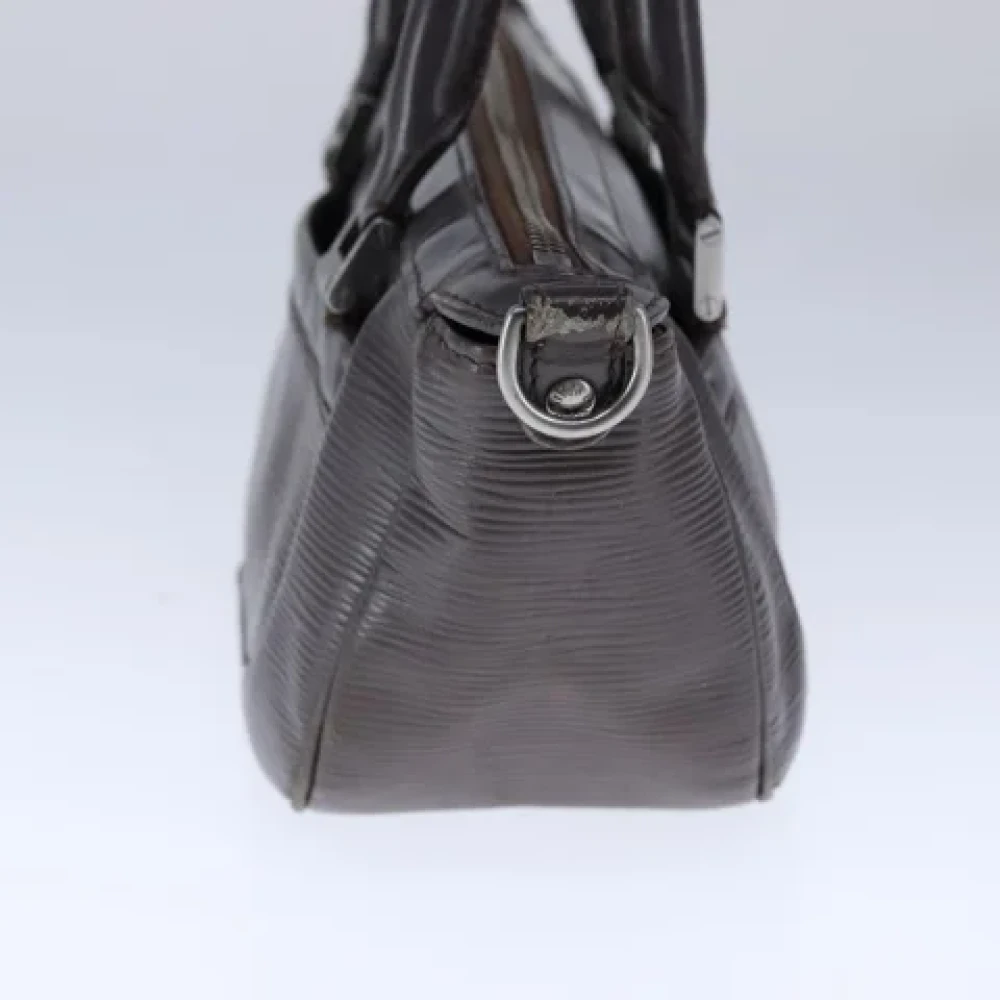 Louis Vuitton Vintage Pre-owned Leather handbags Black Dames