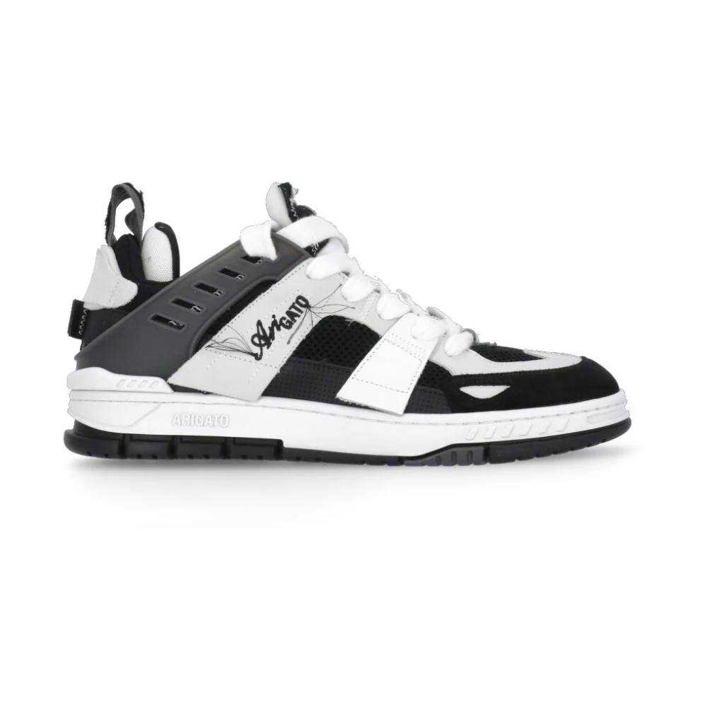 Axel Arigato Multikleur leren sneakers voor heren Heren Schoenen Zwart