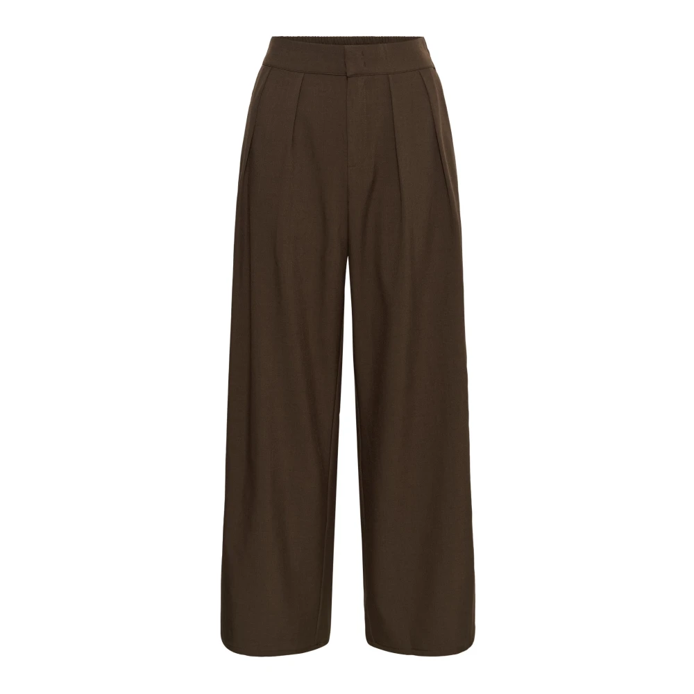 Kaffe Damen Marron Weite Hose Kajasmine - Bild 2