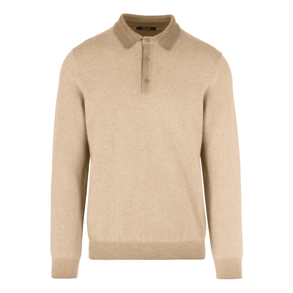Bomboogie Homme Beige - Pull Col Montant En Laine Mérinos - Pulls - Taille: L