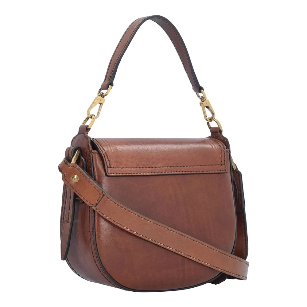 The Bridge Bruine Crossbody Tas Brown Dames