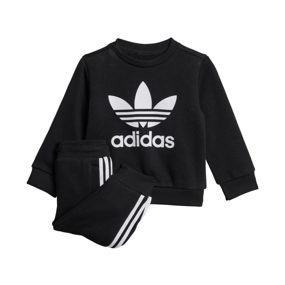 Adidas Mysiga Casual Suits för Barn Black, Pojke