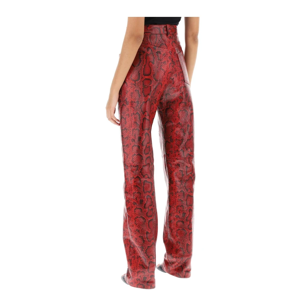 SPORTMAX Jeans Red Dames
