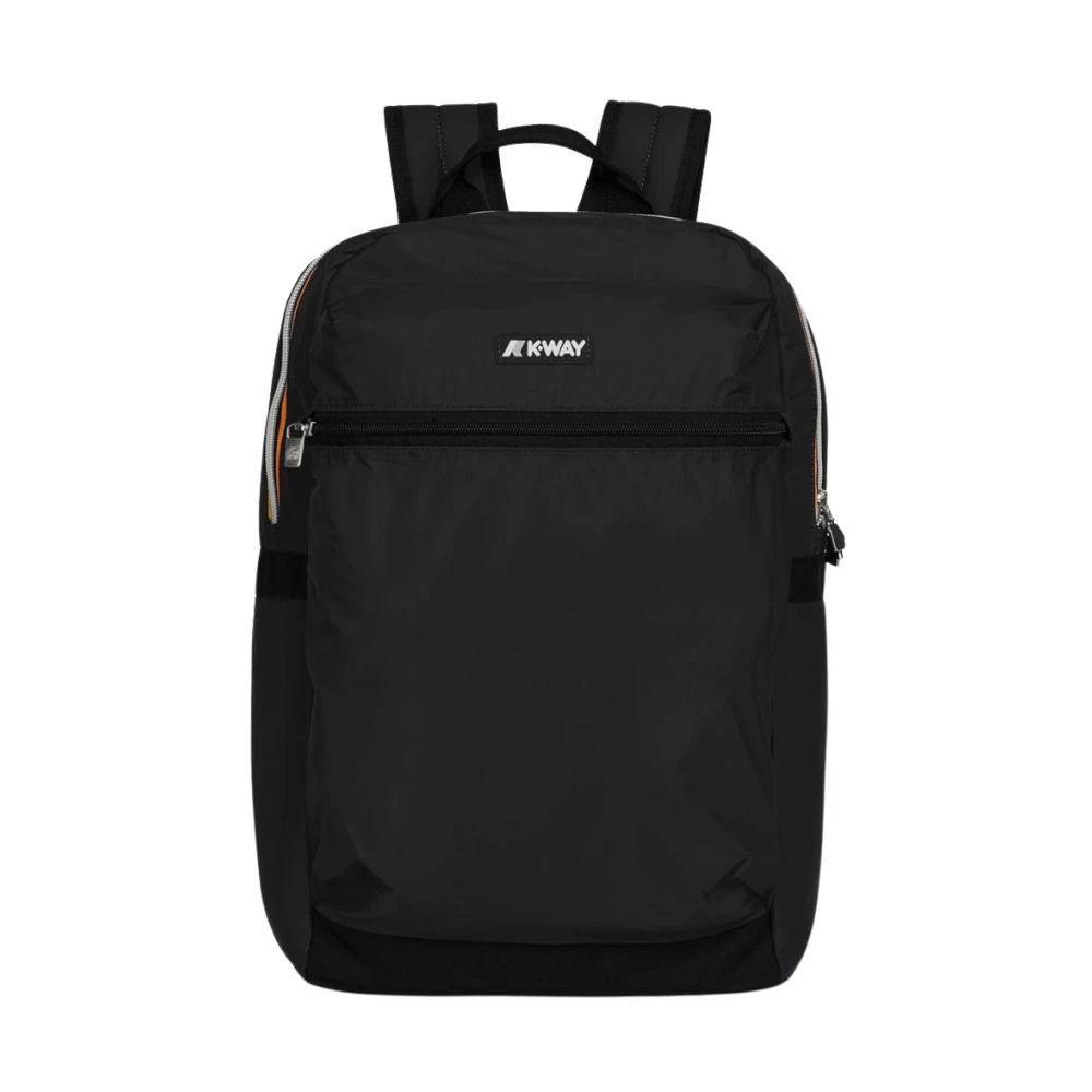 K-Way Unisex Zwart Tassen One Size, Nylon, Laon Rugzak