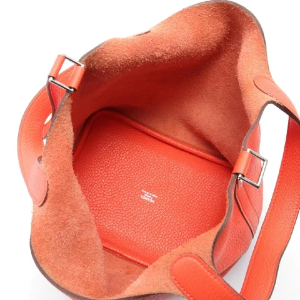 Hermès Vintage Pre-owned Leather handbags Pink Dames