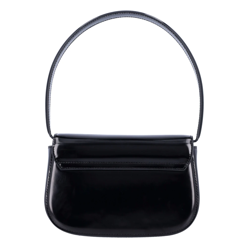Diesel Zwarte Handtas met 1DR Handvat Black Dames