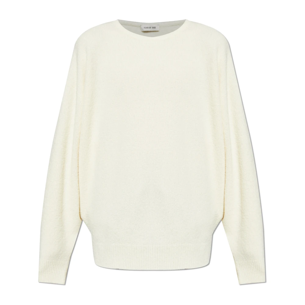 Fear Of God Beige Wool Jumper - Male - Round-Neck Knitwear - M - Knitwear