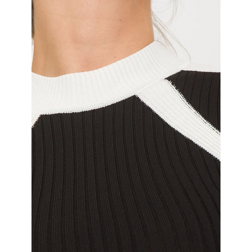 PATRIZIA PEPE Zwarte Jurk Black Dames