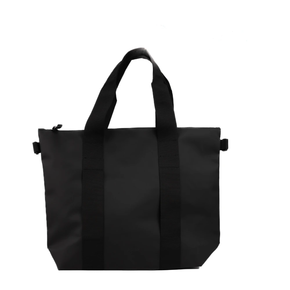 Rains Zwarte technische stoffen koffer Black Dames