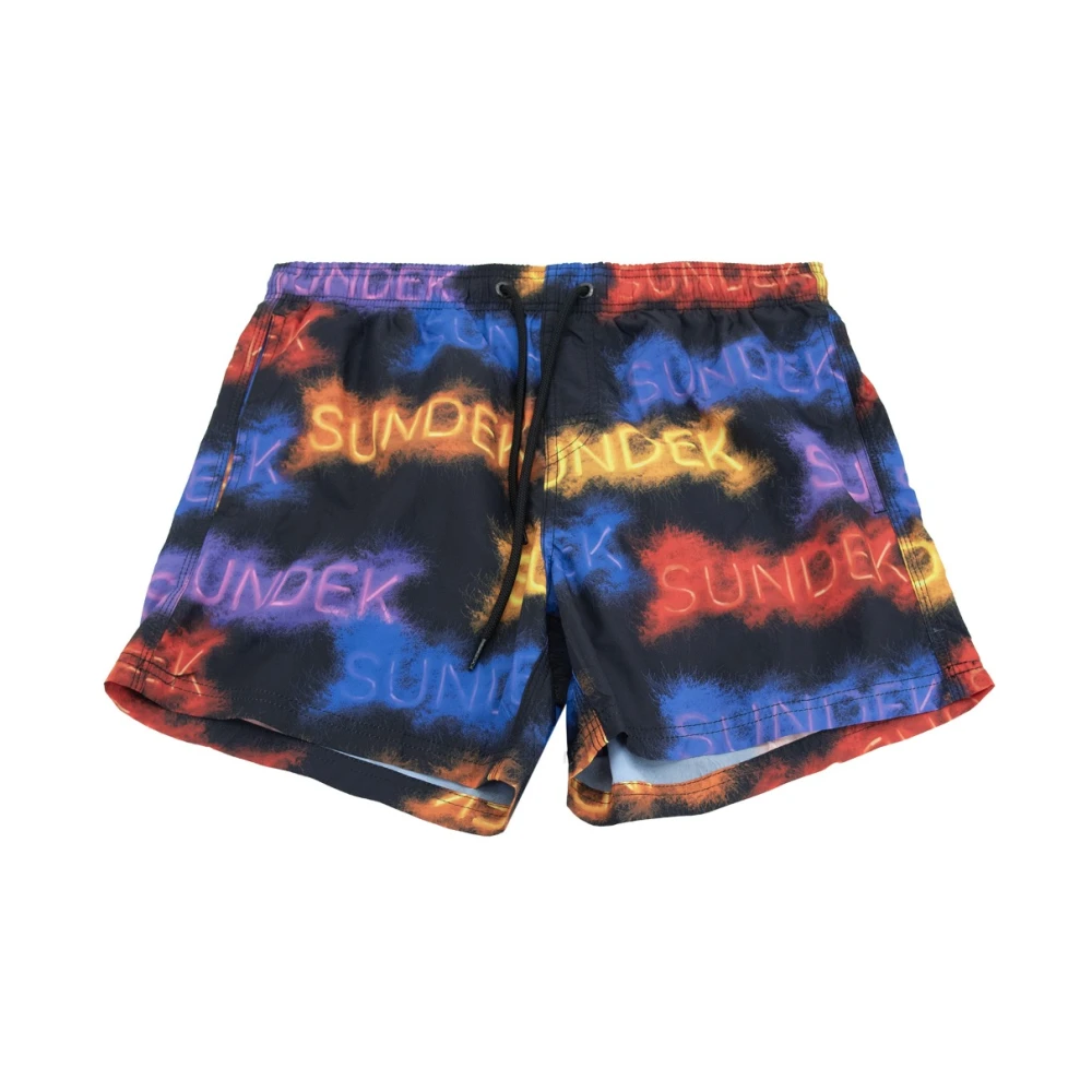 Sundek Neon Style Korte Zwembroek Multicolor Heren