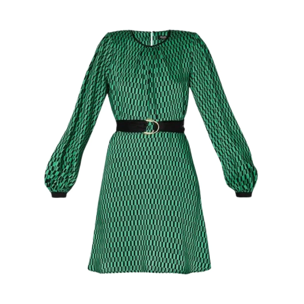 Liu Jo Women's Green Classic Dress - Short Dresses - Xs - Dresses