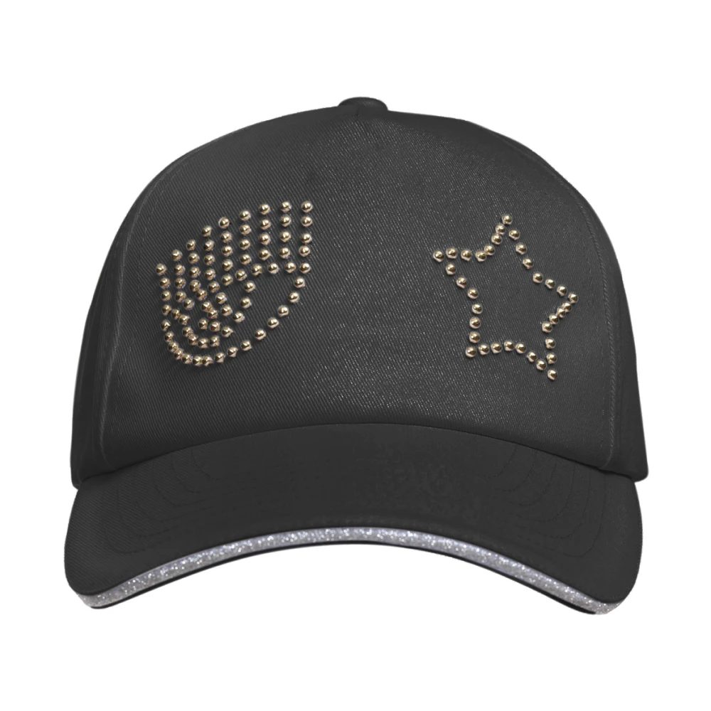 Chiara Ferragni Collection Stijlvolle Hoeden voor Vrouwen Black Dames