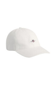 Hvit Gant Unisex Shield Cap Hodeplagg