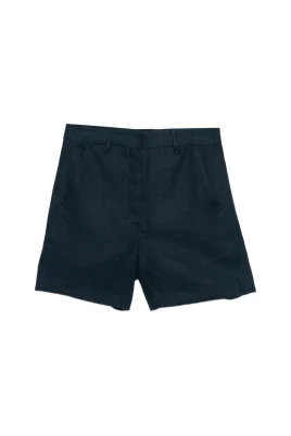 Linen Basketweave Shorts