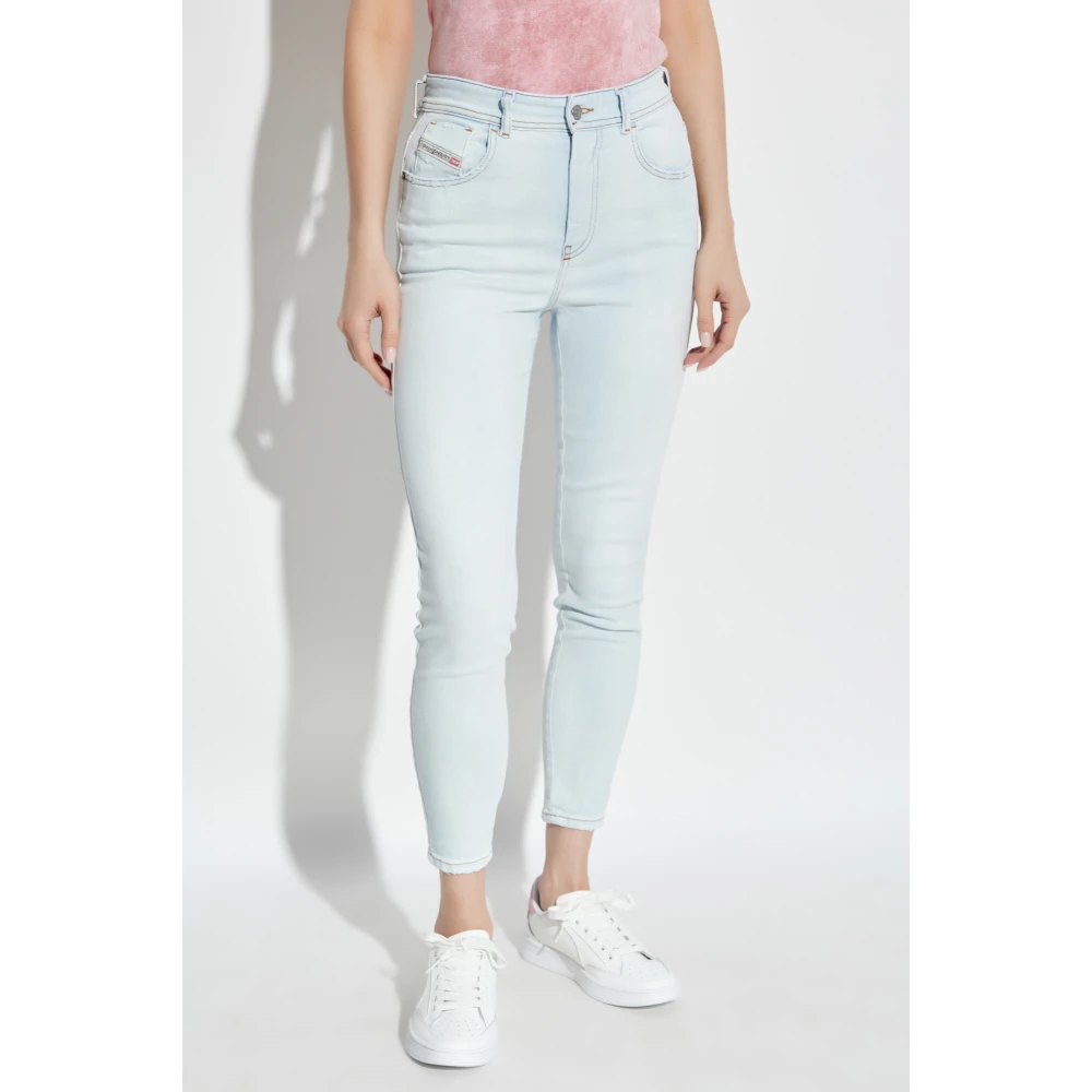 Diesel Jeans 1984 Slandy-High in super skinny stijl Blue Dames