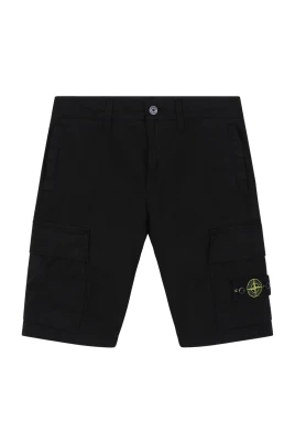 Cotton Cargo Bermuda Shorts