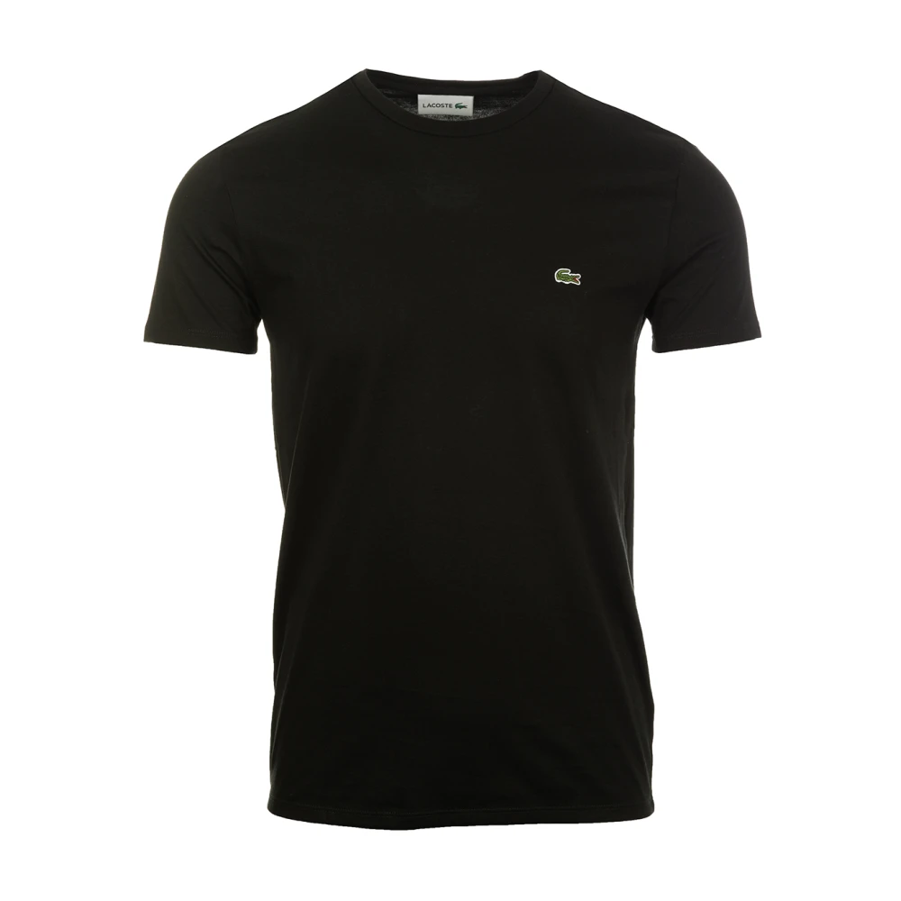 Lacoste Svarta T-shirts och Polos Black, Herr