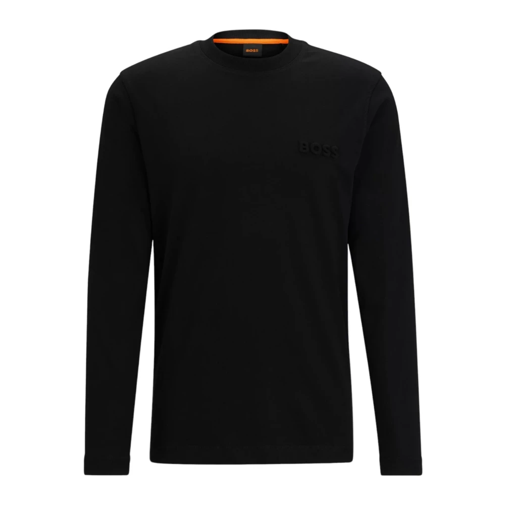 Hugo Boss Lange mouwen shirt Black Heren