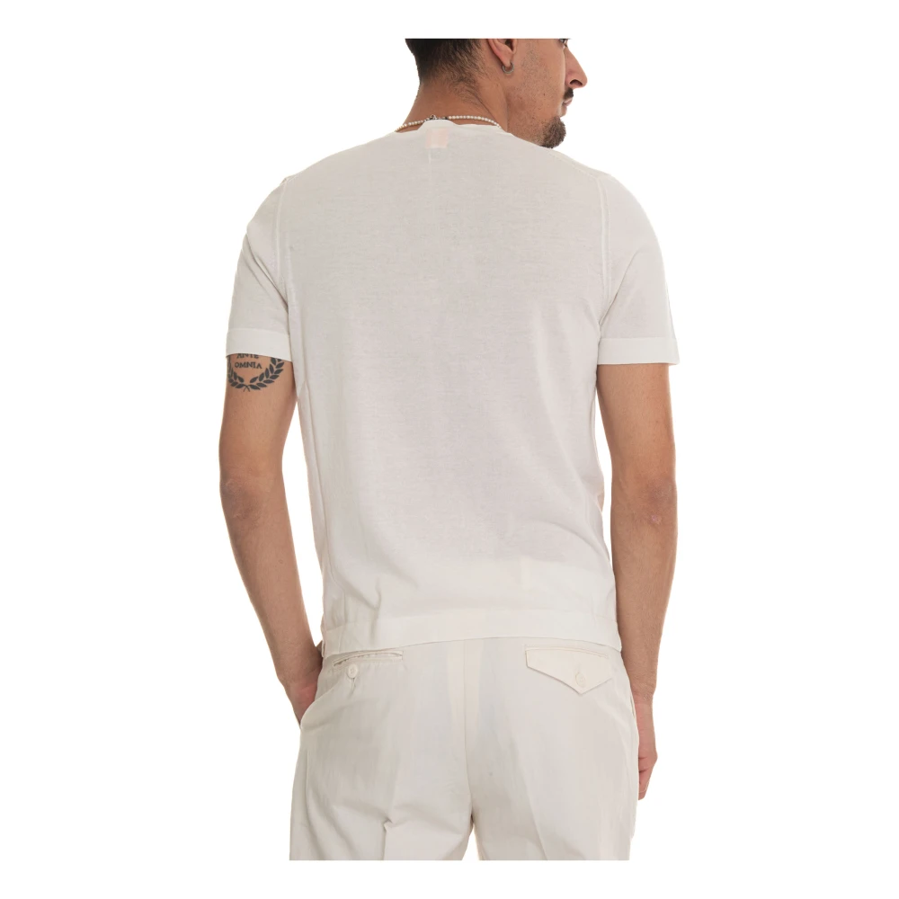 Hindustrie Crepe Jersey T-shirt Beige Heren