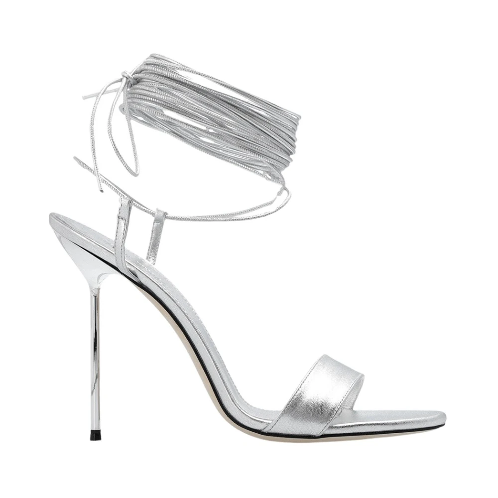 Paris Texas Women's Gray Guya Heeled Sandals