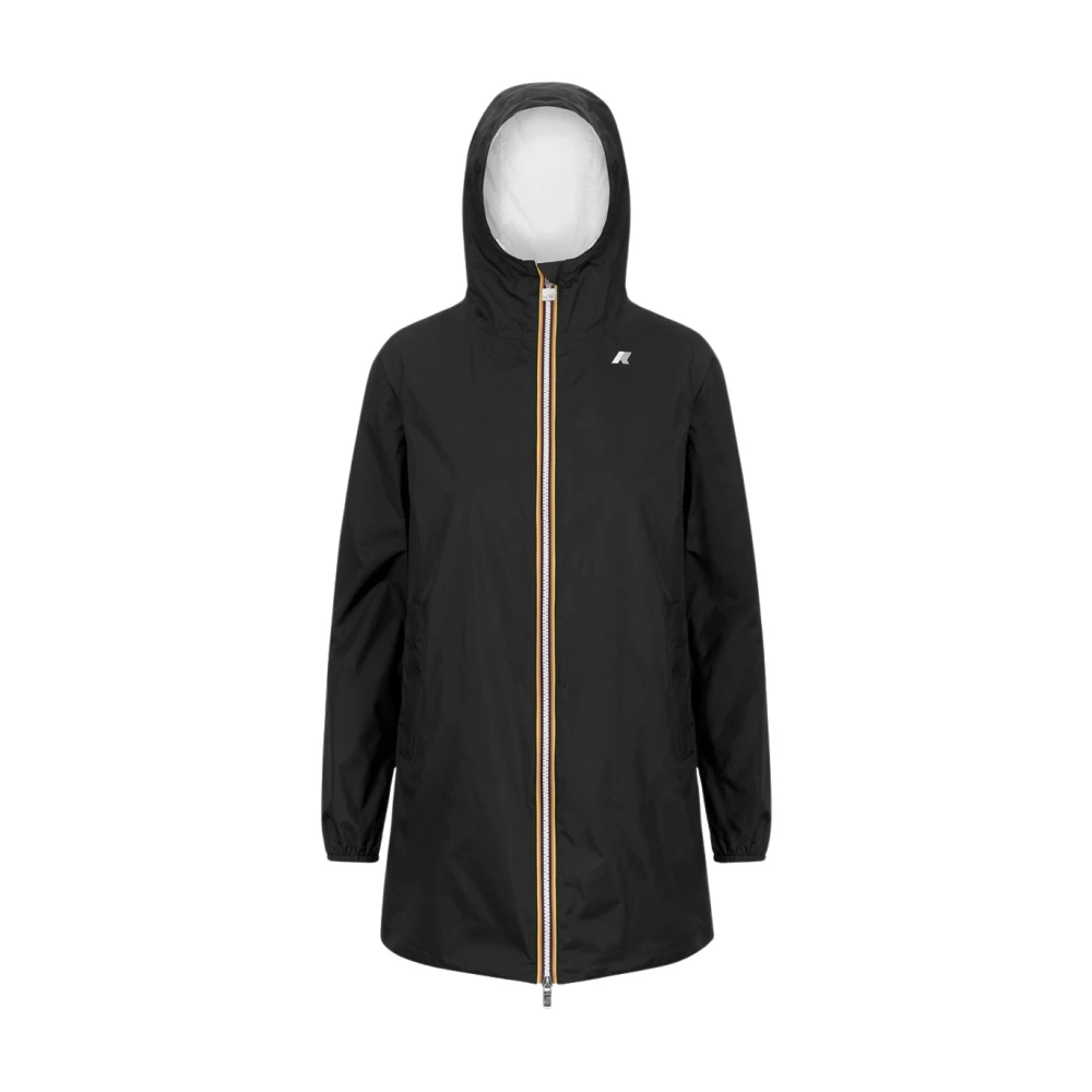 K-Way Vrouw Zwart Dames, Jassen, : Extra Groot