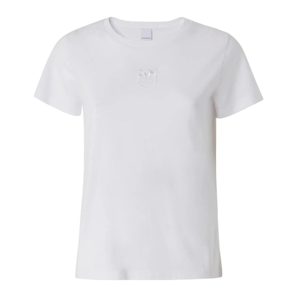 pinko Katoenen T-shirt met stijl A227 White Dames