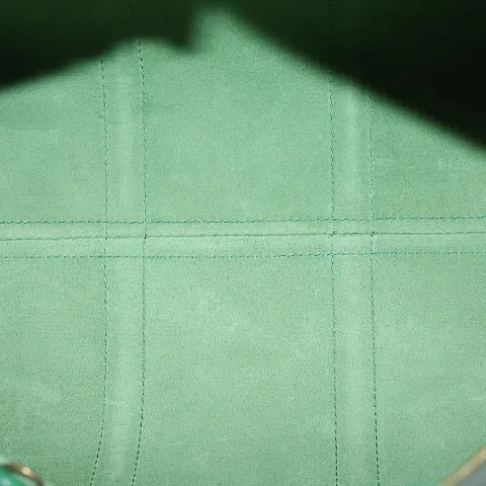 Louis Vuitton Vintage Pre-owned Leather louis-vuitton-bags Green Dames